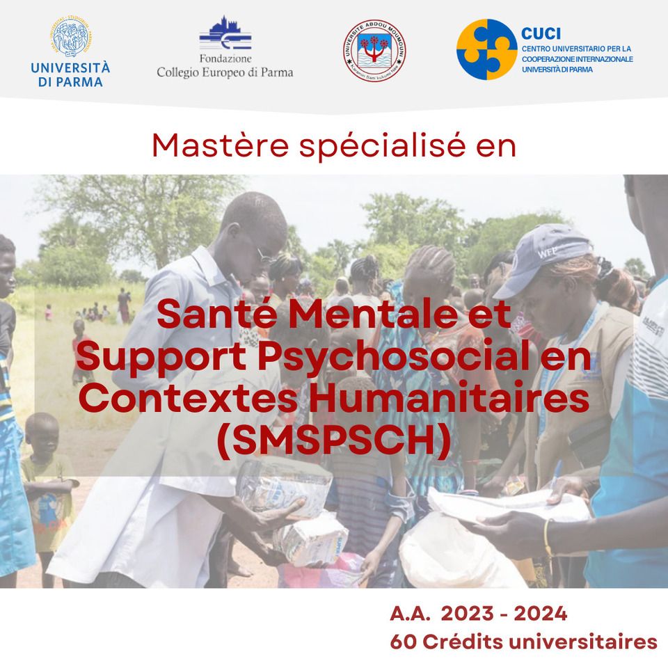 Mastère spécialisé en Santé Mentale et Support Psychosocial en Contextes Humanitaires