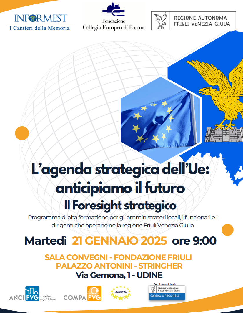 Politiche Europee e Territorio: Convegno di Alta Formazione ad Udine